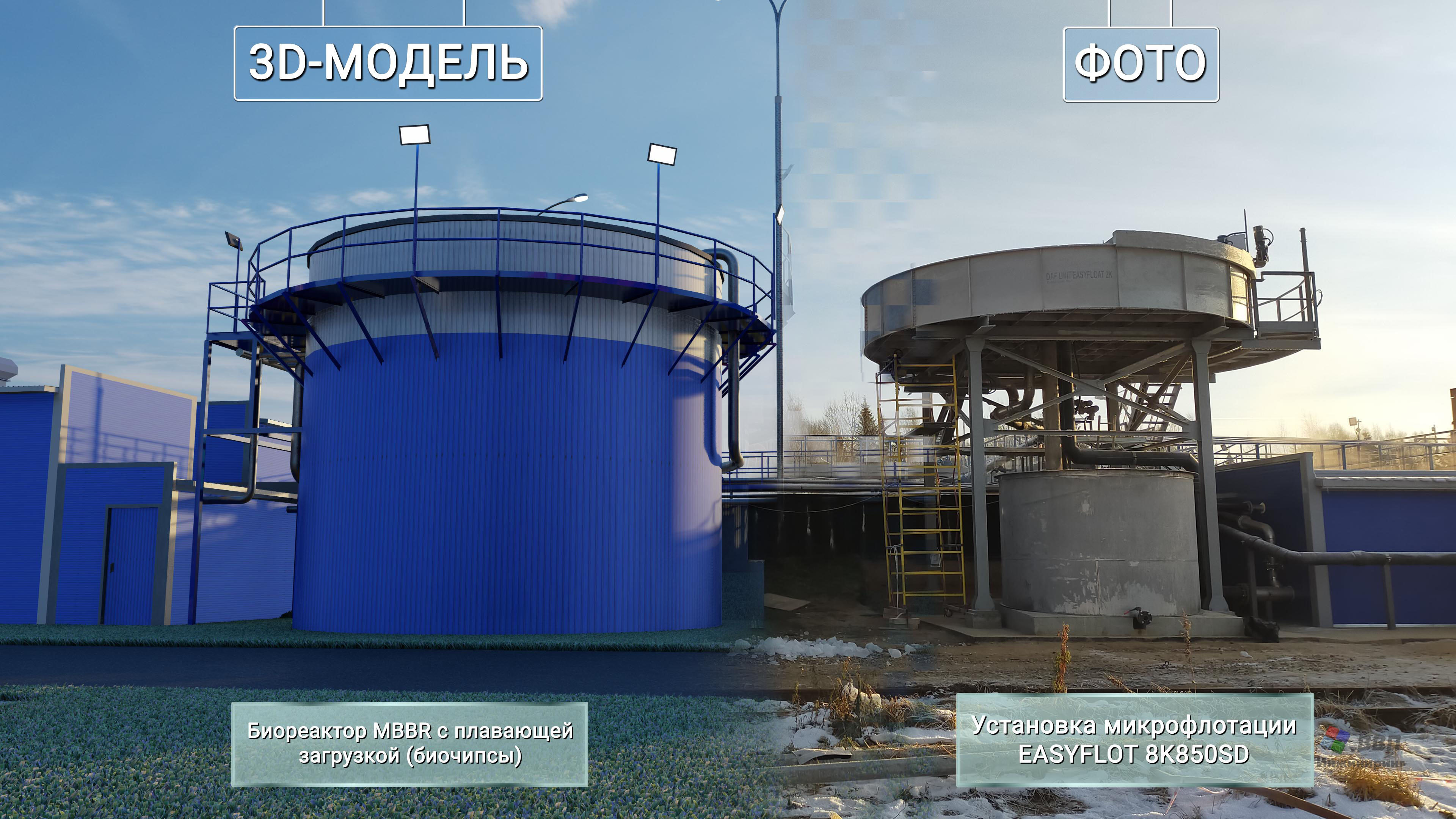 Очистные сооружения СТГ